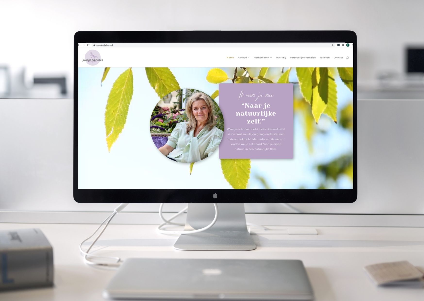 Anneke Oliehoek Natuurlijke Groei Paula Terpstra Websitecoaching Testimonial