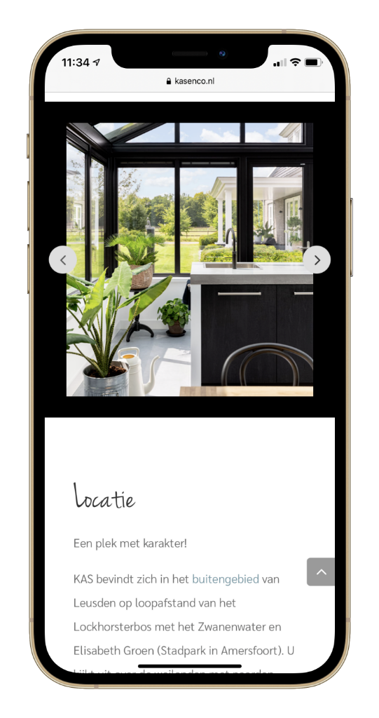 Paula Terpstra Webdesign Testimonial KAS Vergaderlocatie Leusden Mobile 2