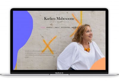 Website Karlien Mabesoone