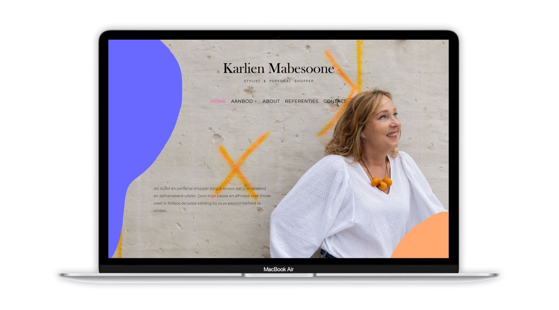 Portfolio Website Karlien Mabesoone Paula Terpstra Webdesign 1800x1000