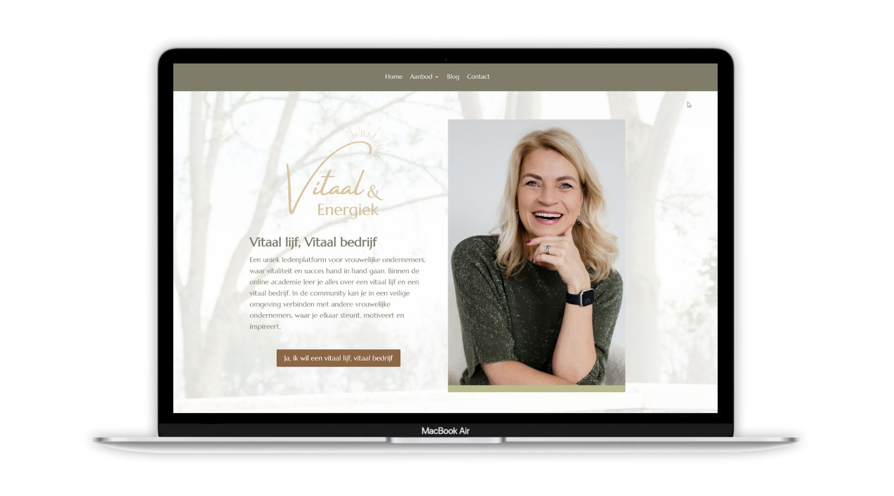 Website Sabine Lammers Vitaal en Energiek Paula Terpstra Webdesign 1800x1000 project