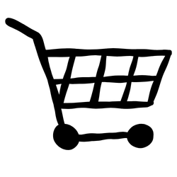 Pictogram winkelwagen